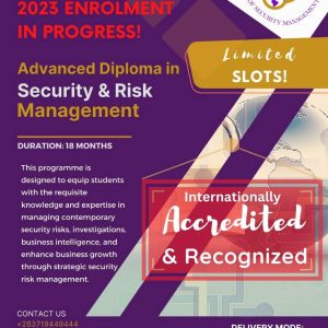 Advanced Diploma in Security and Risk Management
